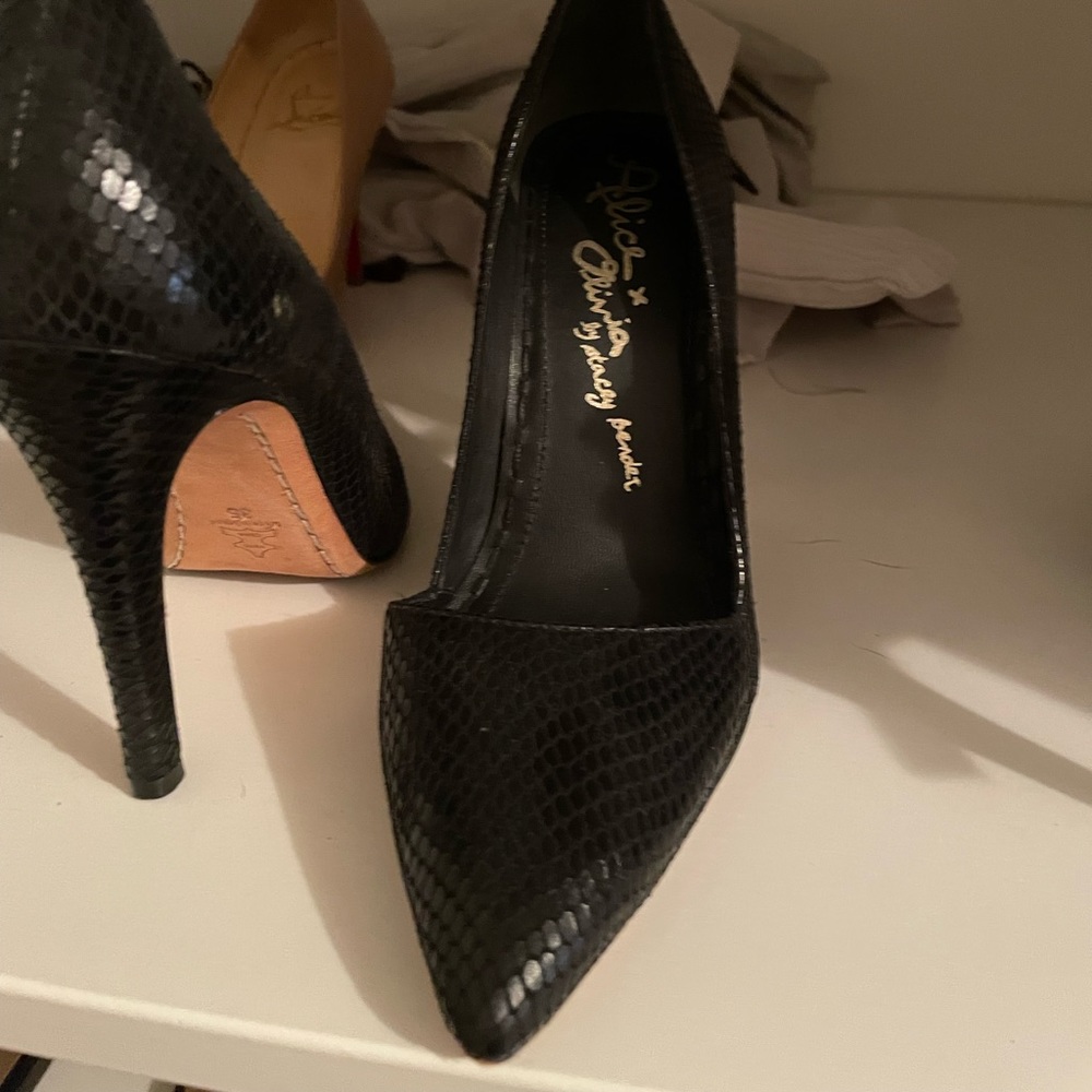 Alice and Olivia heels